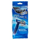 Satinex Uomo Radirapido Rasoi Bilama 10 pz